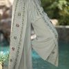 Women * | Ananda'S Collection | Sage Embroidered Split Elastic-Waist Pants Women